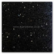 Gulfstone Quartz Black opal glitter tiles 30x30cm