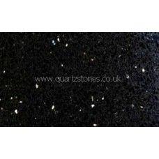 Gulfstone Quartz Black opal glitter tiles 30x60cm