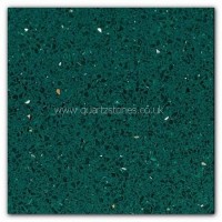 Gulfstone Quartz Emerald green glitter tiles 15x15cm