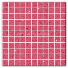 Gulfstone Quartz Jordan pink glitter tiles 2.5x2.5cm