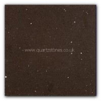Gulfstone Quartz Mocha brown glitter tiles 15x15cm
