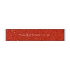 Gulfstone Quartz Rosso red glitter tiles 15x7.5cm