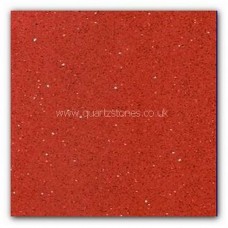 Gulfstone Quartz Rosso red glitter tiles 30x30cm