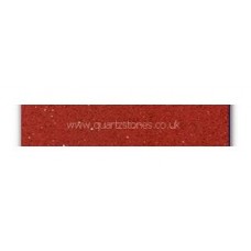 Gulfstone Quartz Ruby red glitter tiles 15x7.5cm