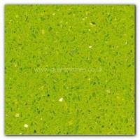 Gulfstone Quartz Salalah lime glitter tiles 15x15cm