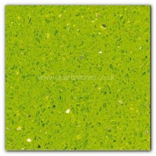 Gulfstone Quartz Salalah lime glitter tiles 15x15cm